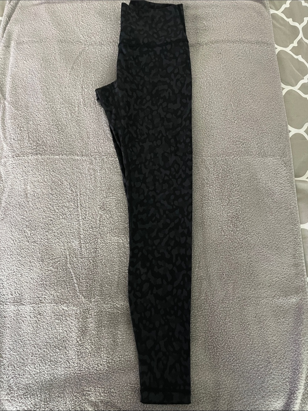 lululemon athletica Black Subtle Animal Print Leggings